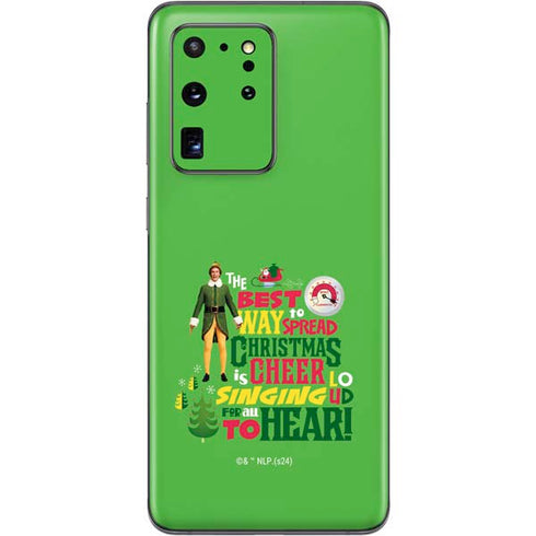 Elf Spread Christmas Cheer Galaxy S20 Ultra 5G Skin